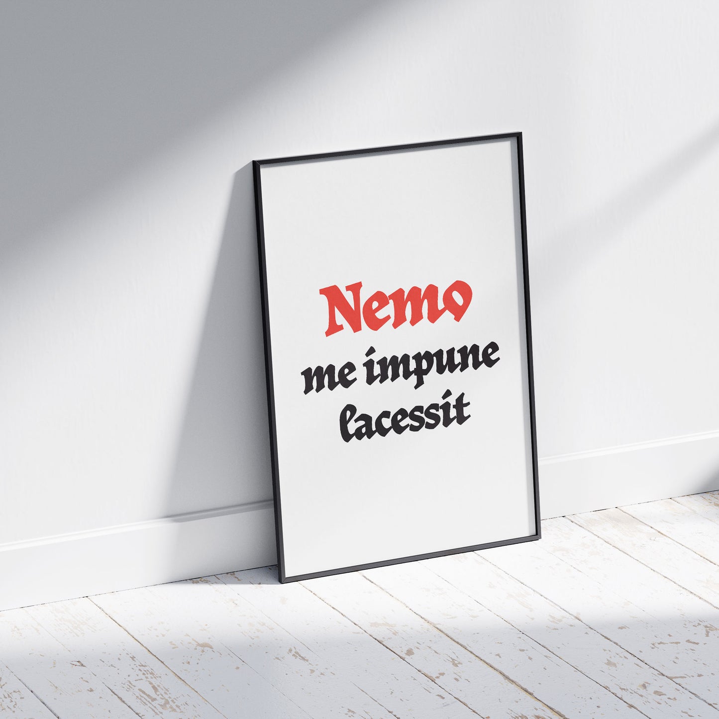 Nemo me impune lacessit